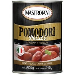 Pomodori Pelati Mastroiani Lata 400g