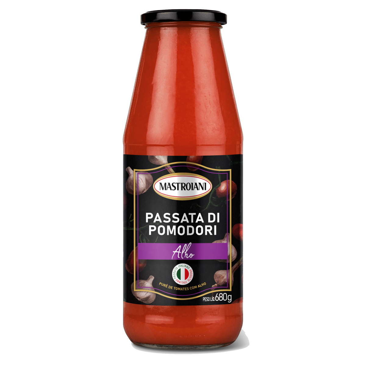 Passata Pomodori Alho Mastroiani Vidro 680g