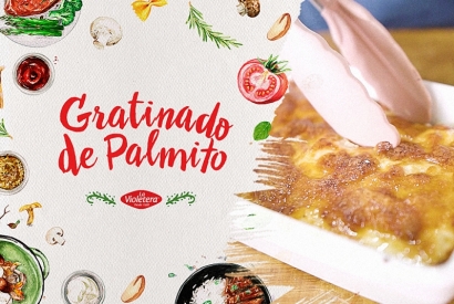 Gratinado de Palmito por Chef Dandhara Lino